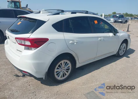 2018 Subaru Impreza 2.0I Premium из США, поврежденный, VIN 4S3GTAB63J3733771